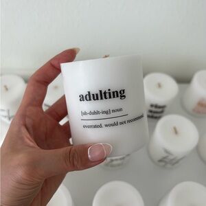 Custom Decorative Candle